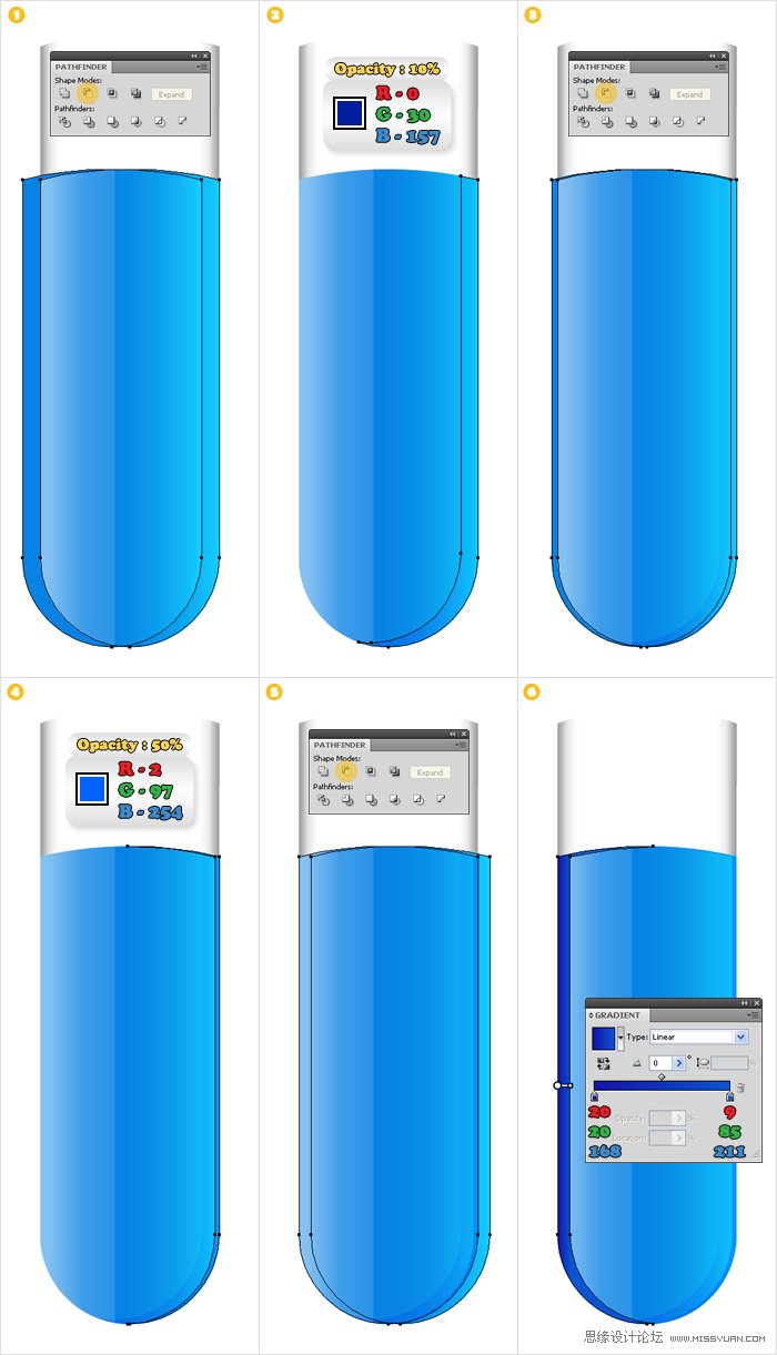 Illustrator教程：制作QuickTime Logo教程,PS教程,思缘教程网