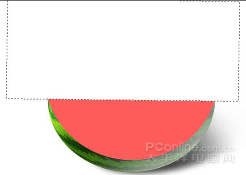 Photoshop鼠绘教程：教你绘制逼真可口的西瓜_中国教程网