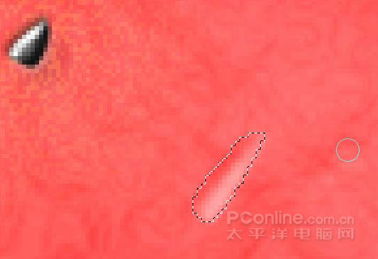 Photoshop鼠绘教程：教你绘制逼真可口的西瓜_中国教程网