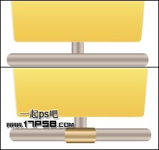 Photoshop制作黄色共享文件夹图标,PS教程,思缘教程网