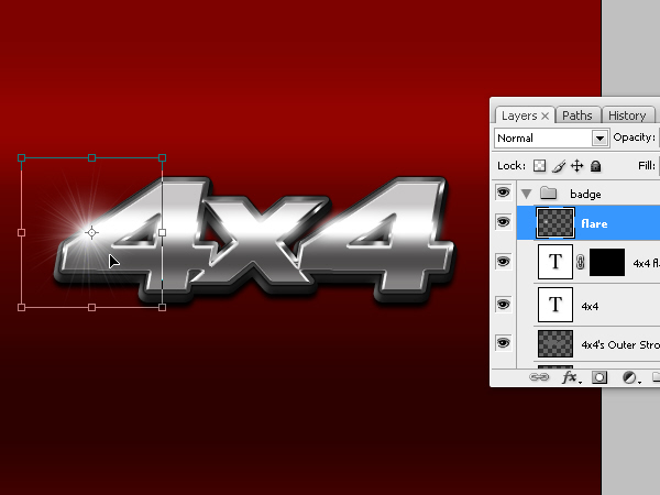 Photoshop制作质感的金属立体字,PS教程,思缘教程网