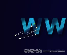 Photoshop制作五彩斑斓的文字教程,PS教程,思缘教程网