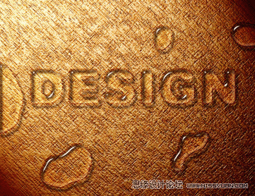 Photoshop水滴样式及效果字制作教程,PS教程,思缘教程网