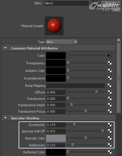 MAYA硬件纹理制作山楂材质 飞特网 MAYA材质教程