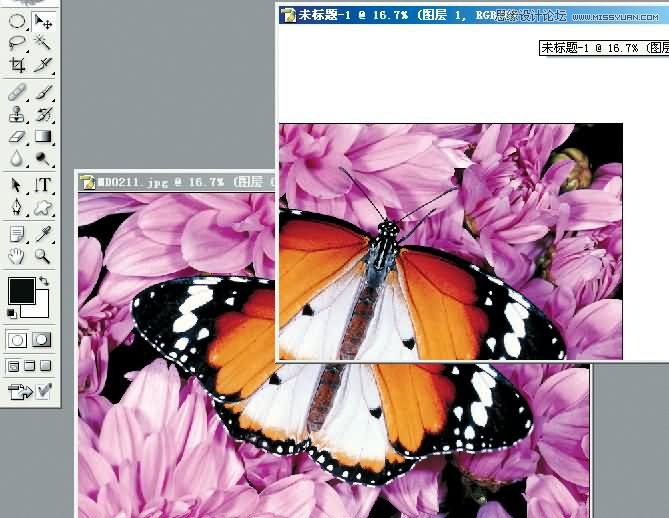 Photoshop制作漂亮的另列邮票效果,PS教程,思缘教程网