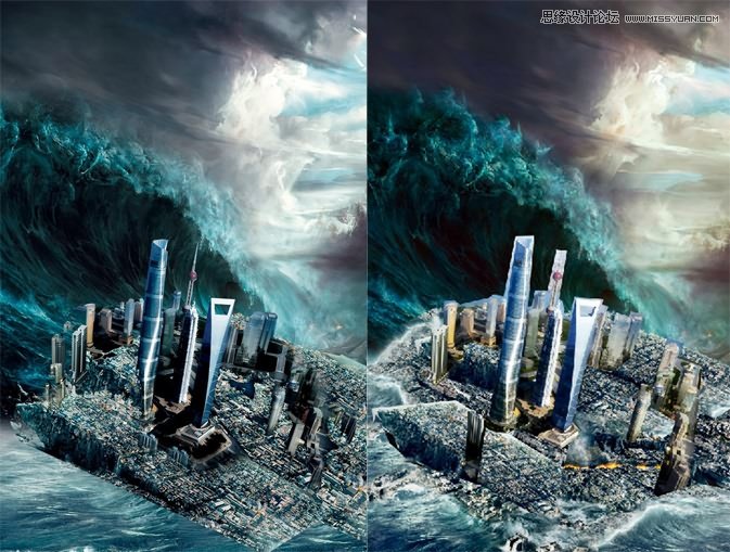 Photoshop设计2012年超酷的海报教程,PS教程,思缘教程网
