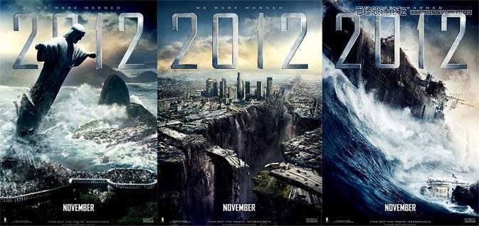 Photoshop设计2012年超酷的海报教程,PS教程,思缘教程网