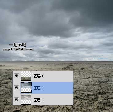 Photoshop合成沙漠风暴之门,PS教程,思缘教程网