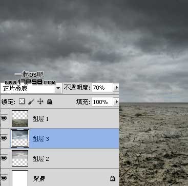 Photoshop合成沙漠风暴之门,PS教程,思缘教程网