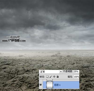 Photoshop合成沙漠风暴之门,PS教程,思缘教程网