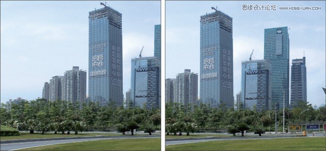 Photoshop打造360°地球仪极坐标全景景观,PS教程,思缘教程网