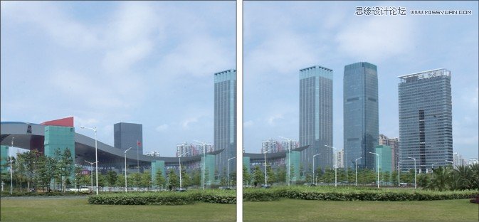 Photoshop打造360°地球仪极坐标全景景观,PS教程,思缘教程网