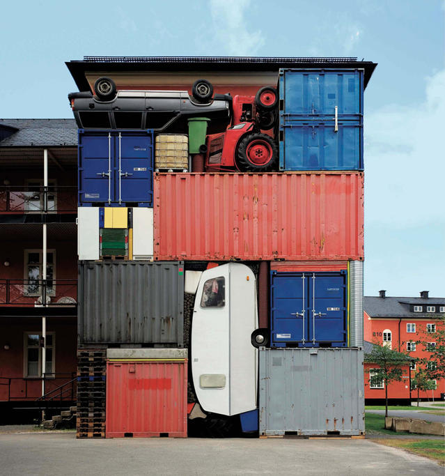 NRW-forum düsseldorf：集装箱建筑展