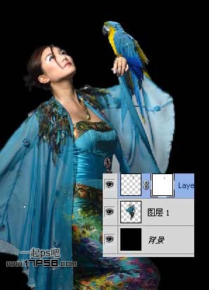 Photoshop合成超酷的飞天美女场景,PS教程,思缘教程网
