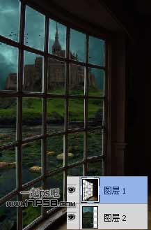 烛光 美女 夜景 ps教程