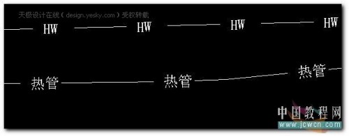 AutoCAD中自定义线型的小技巧,PS教程,思缘教程网