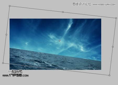 Photoshop合成飞龙火烧海上商船壁纸,PS教程,思缘教程网
