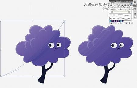 Illustrator绘制卡通风格插画场景,PS教程,思缘教程网