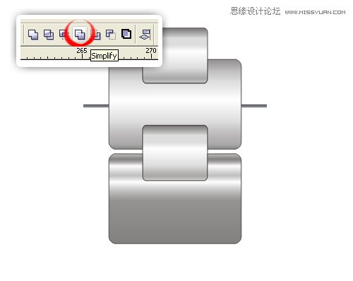 CorelDraw绘制超真实的手表教程,PS教程,思缘教程网