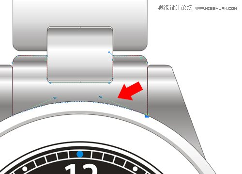 CorelDraw绘制超真实的手表教程,PS教程,思缘教程网