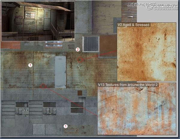 3ds Max教程：“场景纹理”图像制作,PS教程,思缘教程网