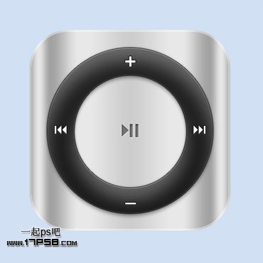 iPod Shuffle图标 ps教程