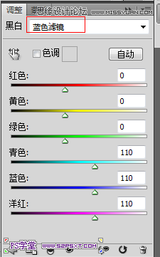 Photoshop简单调出质感的黑白色板车,PS教程,思缘教程网