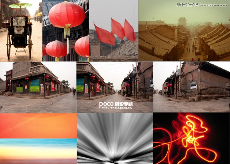 Photoshop合成一幅全景中国风创意场景,PS教程,思缘教程网