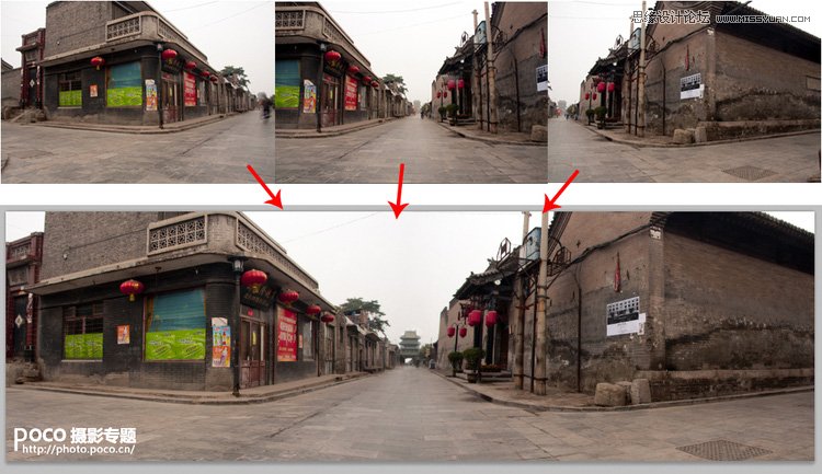 Photoshop合成一幅全景中国风创意场景,PS教程,思缘教程网