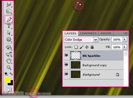 Photoshop制作可爱的珍珠描边金属字,PS教程,思缘教程网