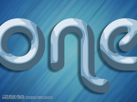 Photoshop制作糖果效果的质感艺术字,PS教程,思缘教程网