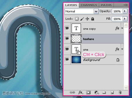 Photoshop制作糖果效果的质感艺术字,PS教程,思缘教程网