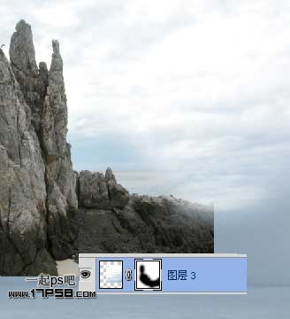 Photoshop合成迷雾江面泛舟的奇幻场景,PS教程,思缘教程网