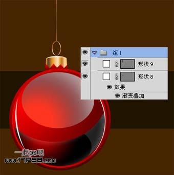 PhotoshopCS5设计绚丽的圣诞壁纸,PS教程,思缘教程网