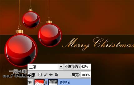 PhotoshopCS5设计绚丽的圣诞壁纸,PS教程,思缘教程网