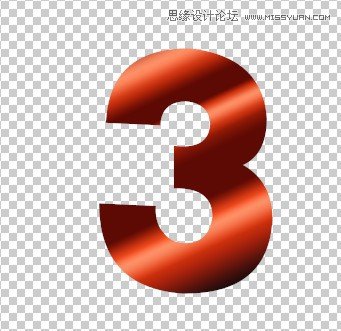 Photoshop制作立体质感3D花纹字效果,PS教程,思缘教程网