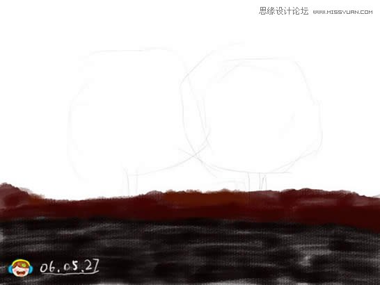 Photoshop与手绘板打造美丽晚霞风景图,PS教程,思缘教程网