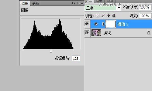 Photoshop利用曲线修正灰蒙蒙花朵图片,PS教程,思缘教程网