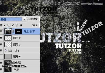 Photoshop制作肮脏泥土字教程,PS教程,思缘教程网