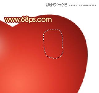 Photoshop绘制带有蝴蝶结的立体心形,PS教程,思缘教程网