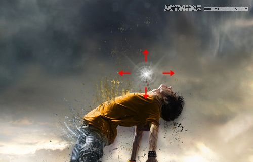 Photoshop打造人体解体爆破瞬间特效,PS教程,思缘教程网